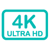 4K Ultra HD Panel / 4K UI Icon