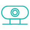Integrated 4K camera Icon